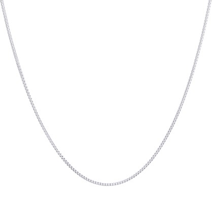 750/18K White Gold Necklace VE8 VI