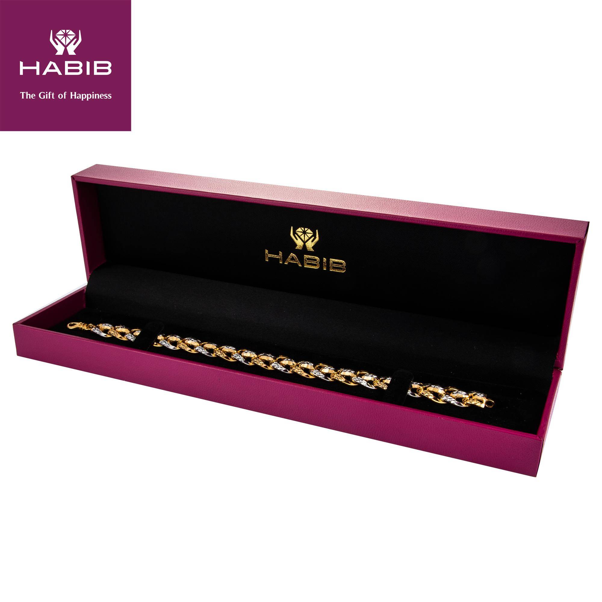 HABIB Wardiya Gold Bracelet, 916 Gold (24.36G)