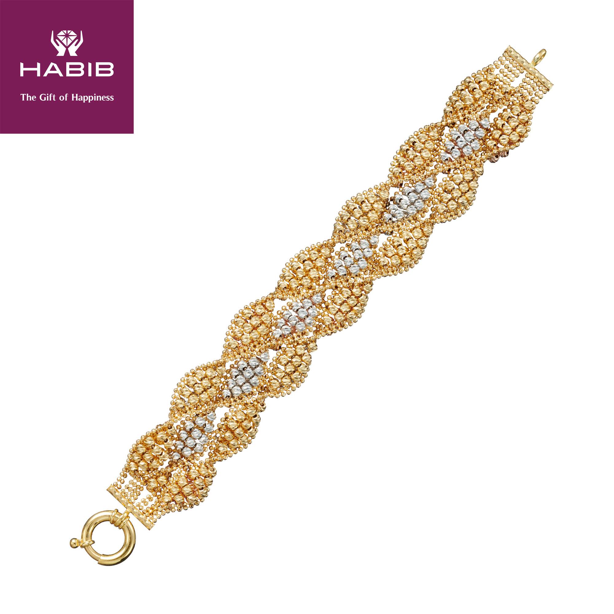 Habib brass bracelet clearance