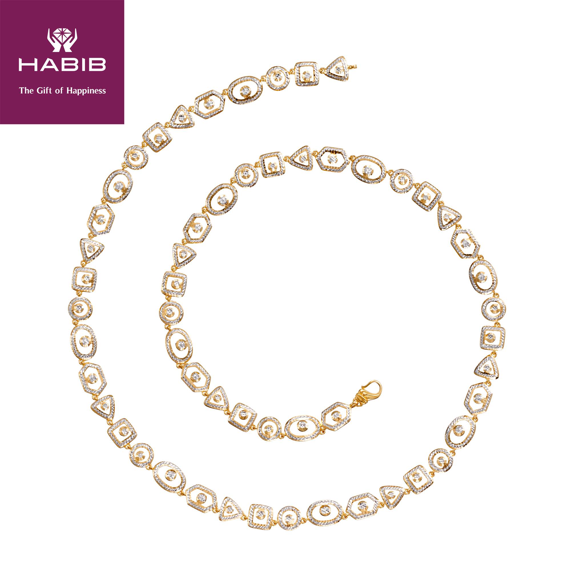 HABIB Brittany Gold Necklace 916 Gold (65.46G)