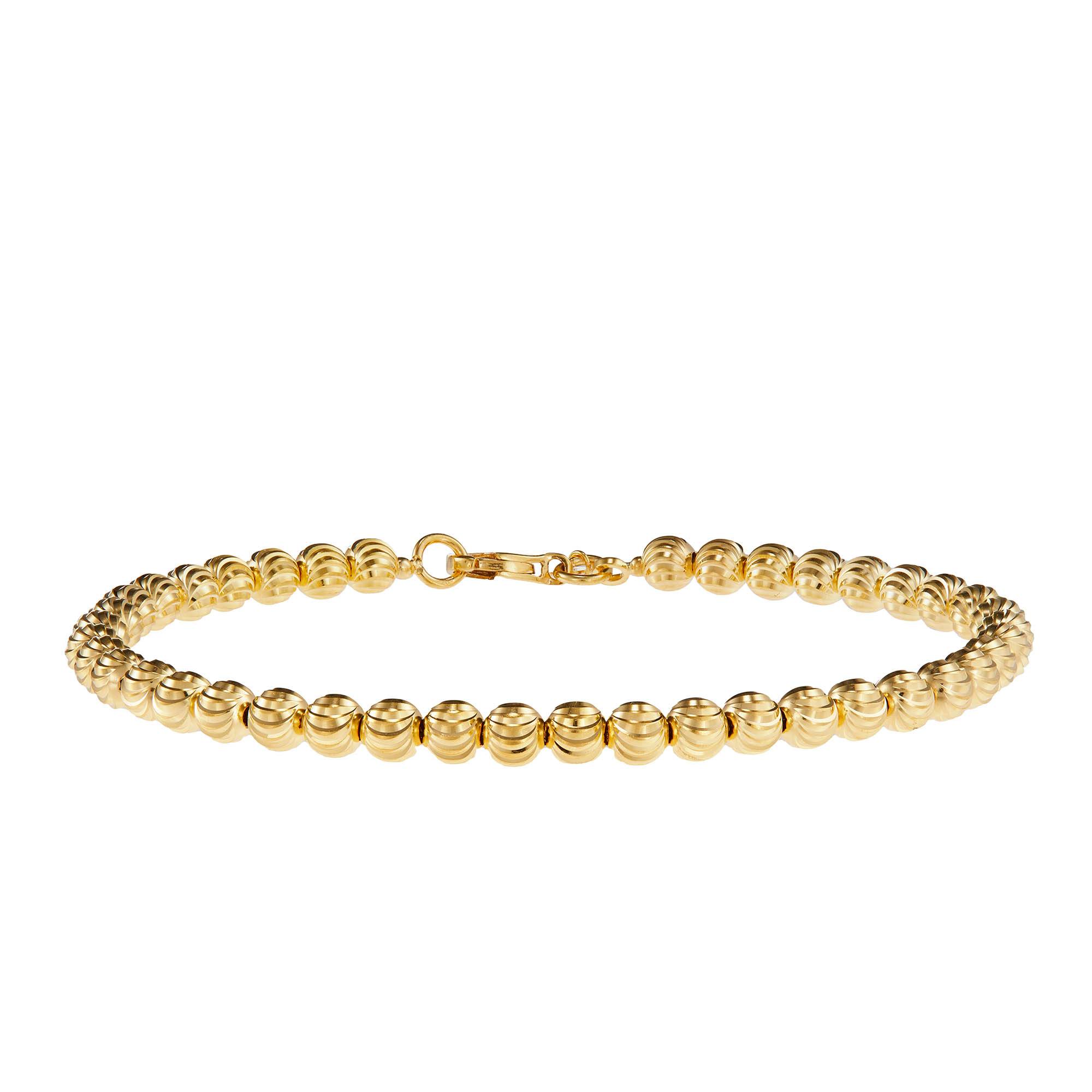 Oro Italia 916 Piccolo Yellow Gold Bracelet GW36080220(4) HABIB Jewels
