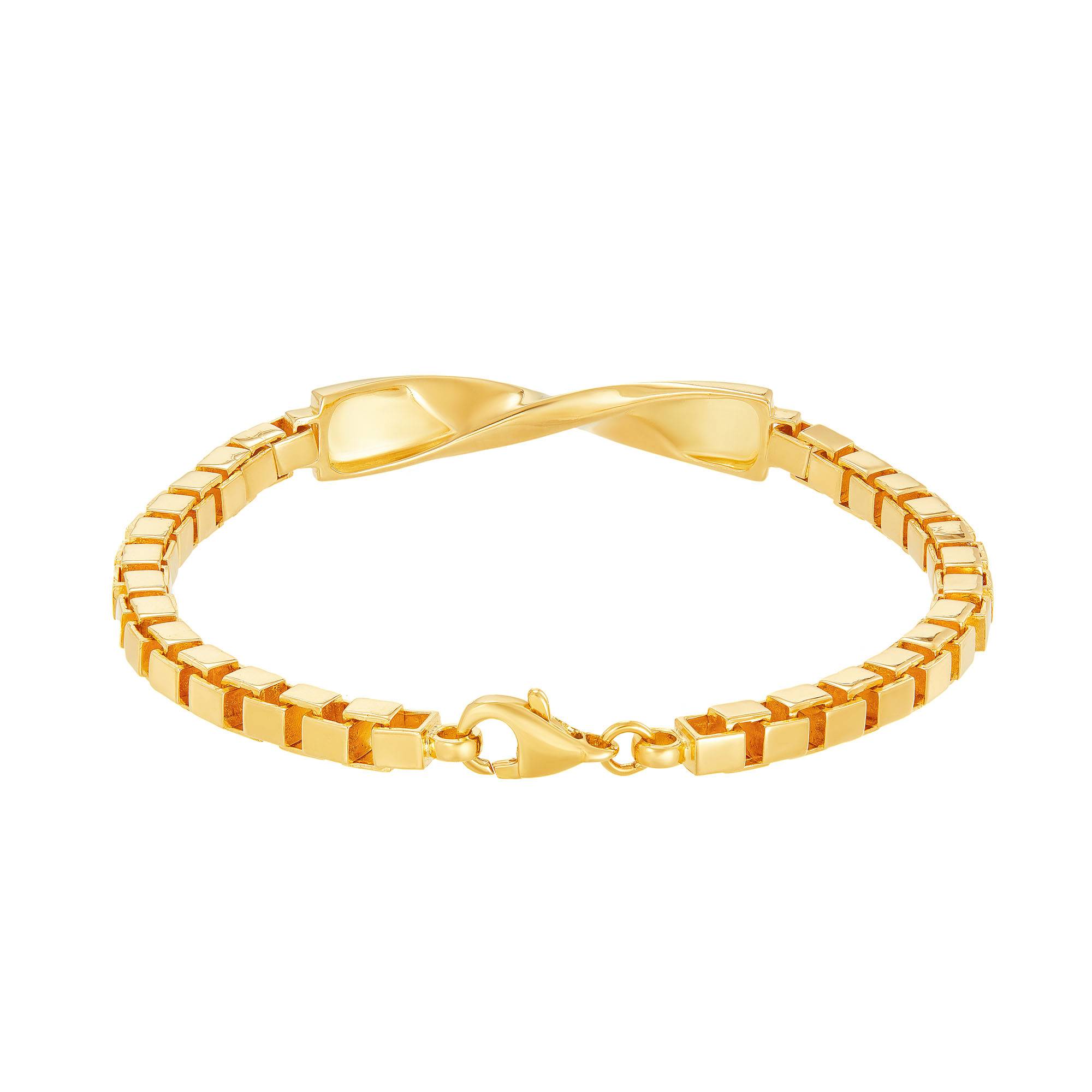 916/22K White and Yellow Gold Bracelet B65740322