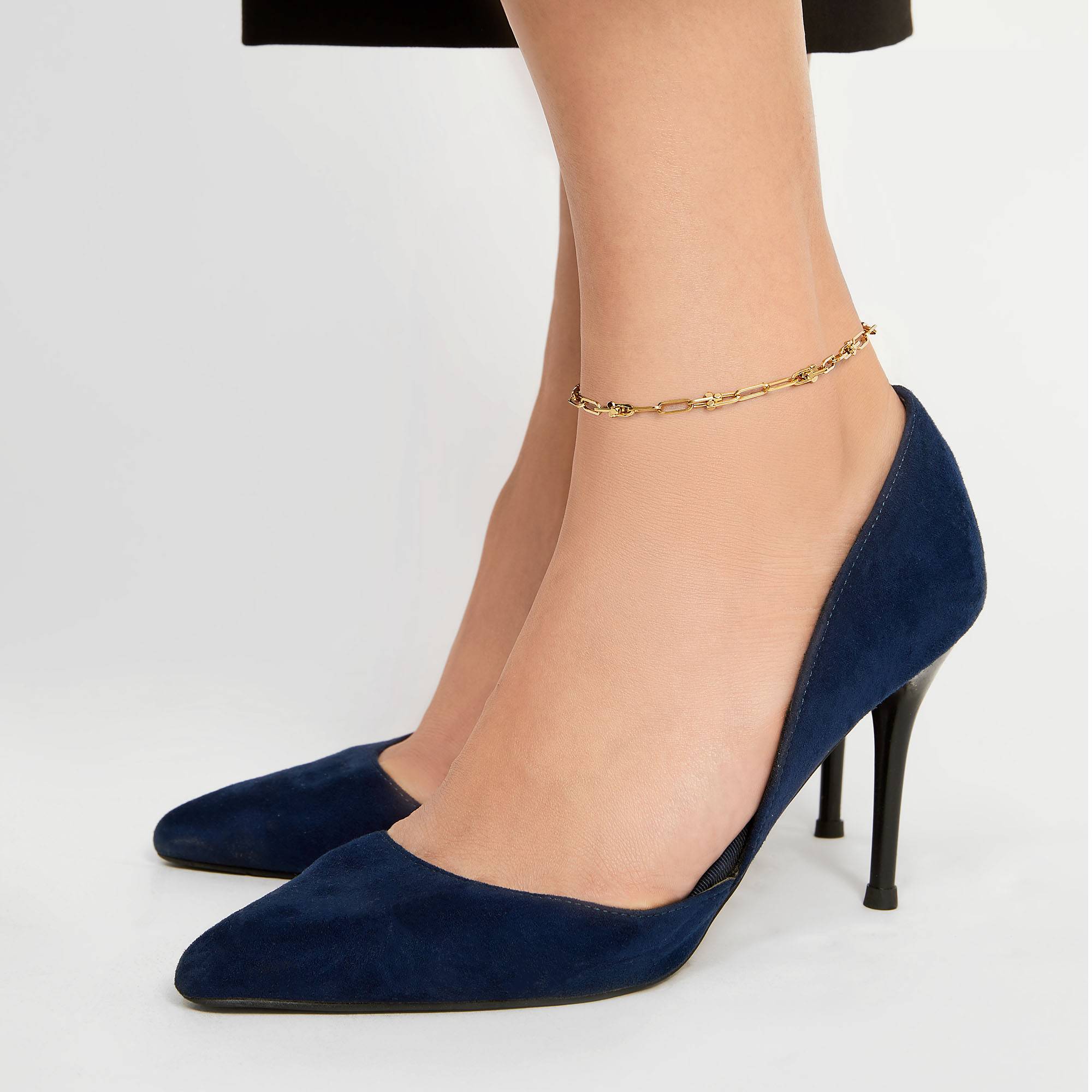 Anklet yellow gold clearance