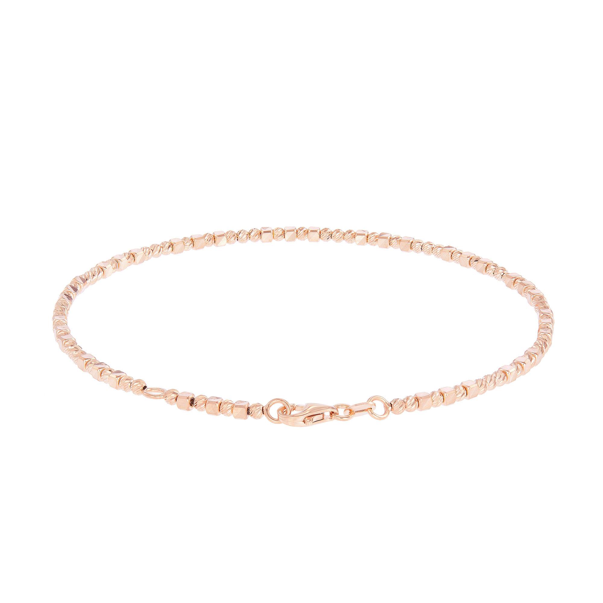 10k rose gold anklet cheap