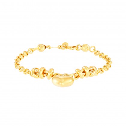 Oro Italia 916 Yellow Gold Bracelet GW41380922