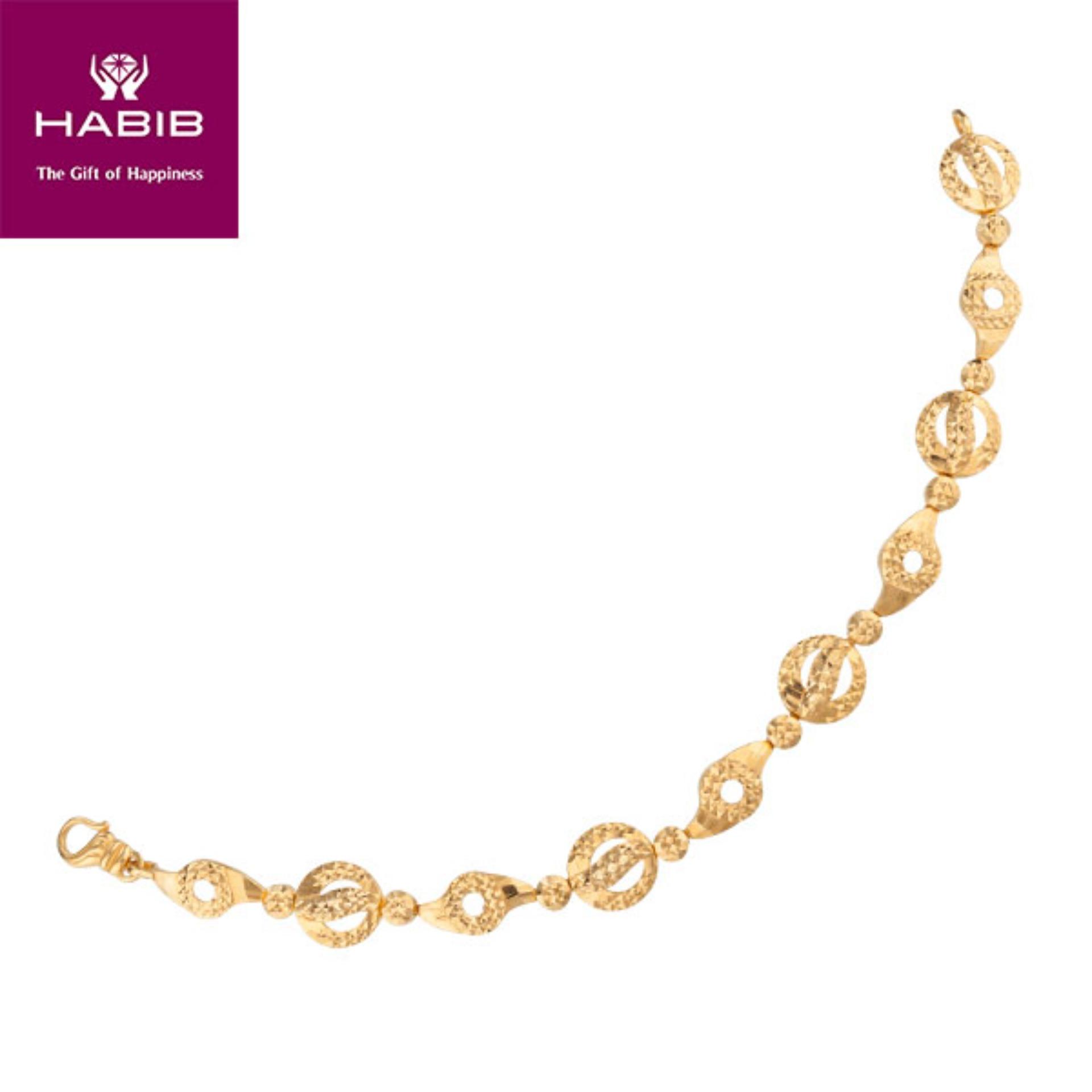 Habib gold bracelet clearance