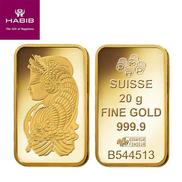 Pamp Suisse Gold Bar Lady Fortuna 999 9 00g Habib Jewels