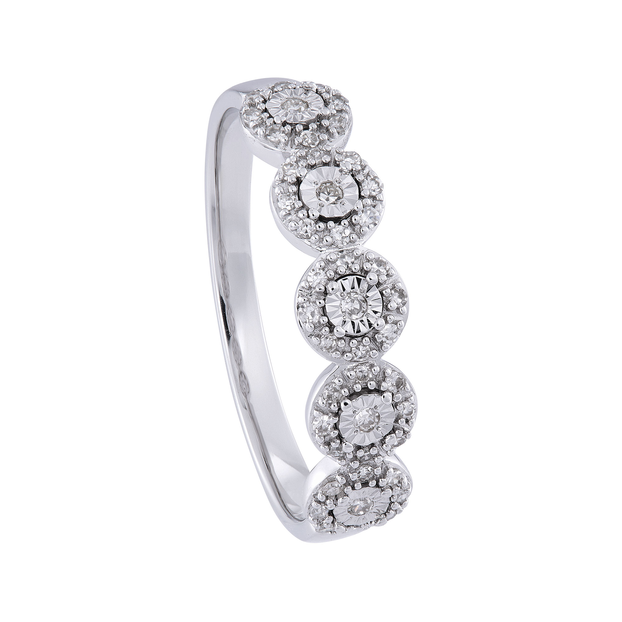 Blingtastic White Gold Diamond Ring HABIB Jewels
