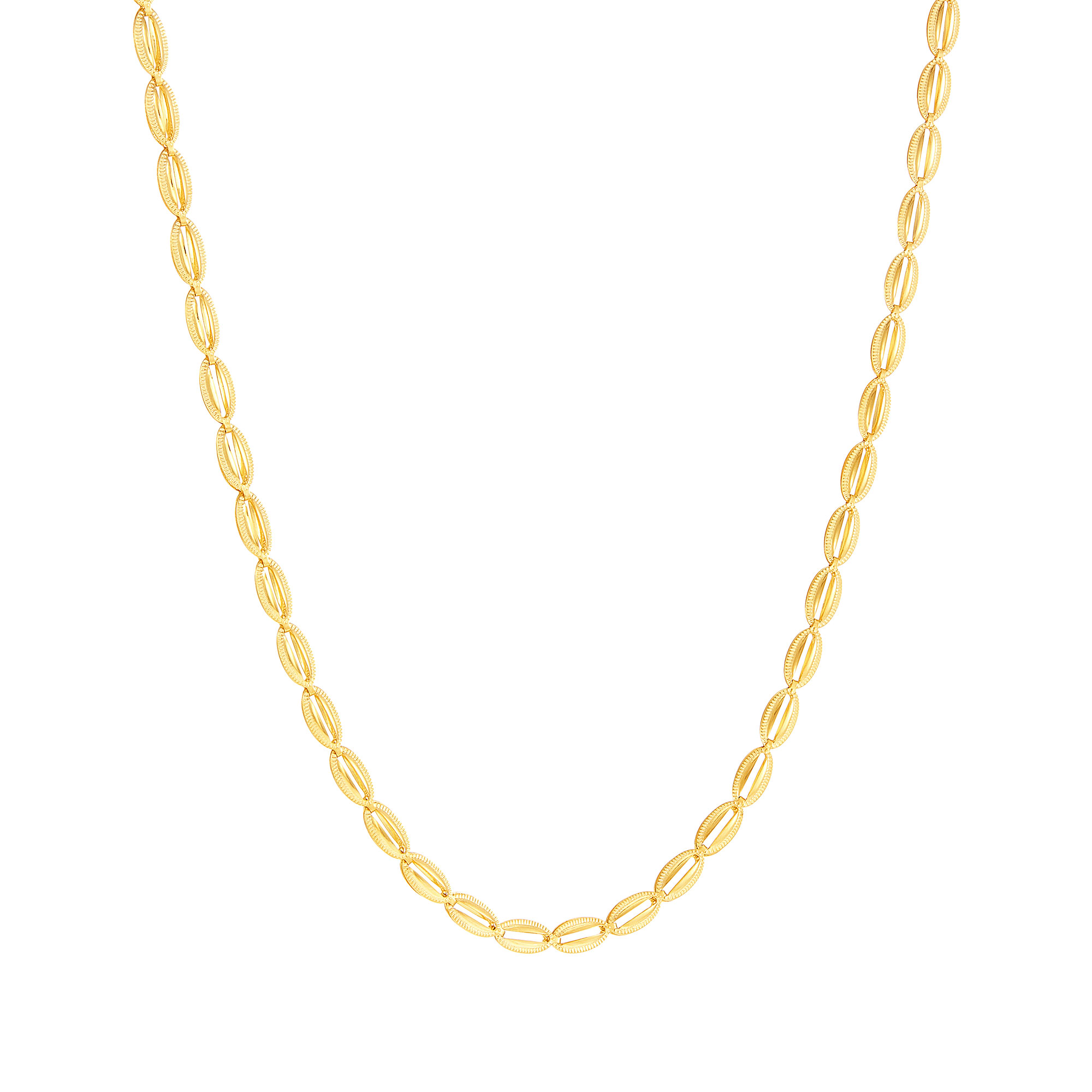 Oro Italia 916 Yellow Gold Necklace Gc28761122