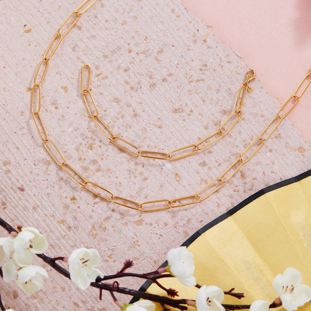 Oro Italia 916 Necklaces Rantai Leher Oro Italia 916 Habib Jewels